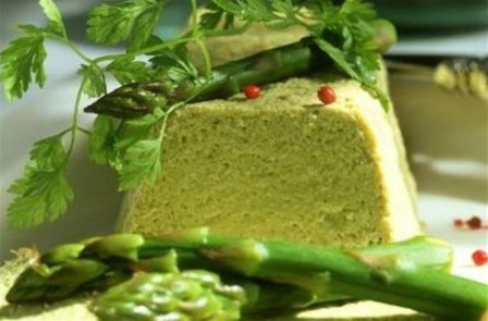 Terrine d'asperges de Claude